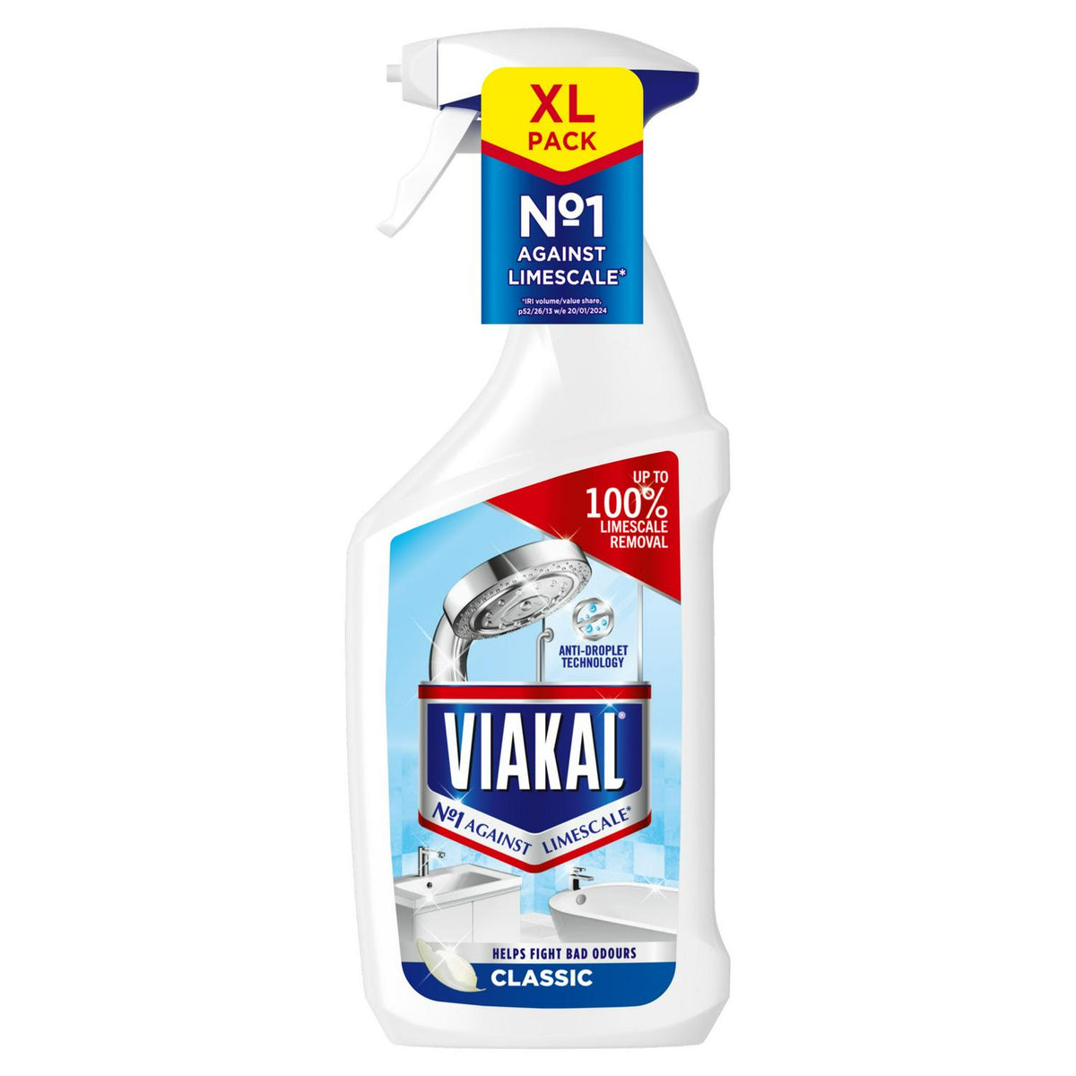 Viakal Classic Bathroom Limescale Remover Spray 750ml