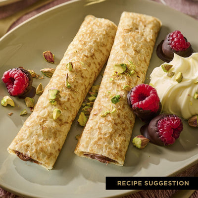 St Pierre Sjokolade og hasselnøttfylte Crêpes 6 Pakke