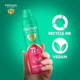 Mitchum Women Ultimate Bright Floral Antiperspirant 250ml, imported from the UK