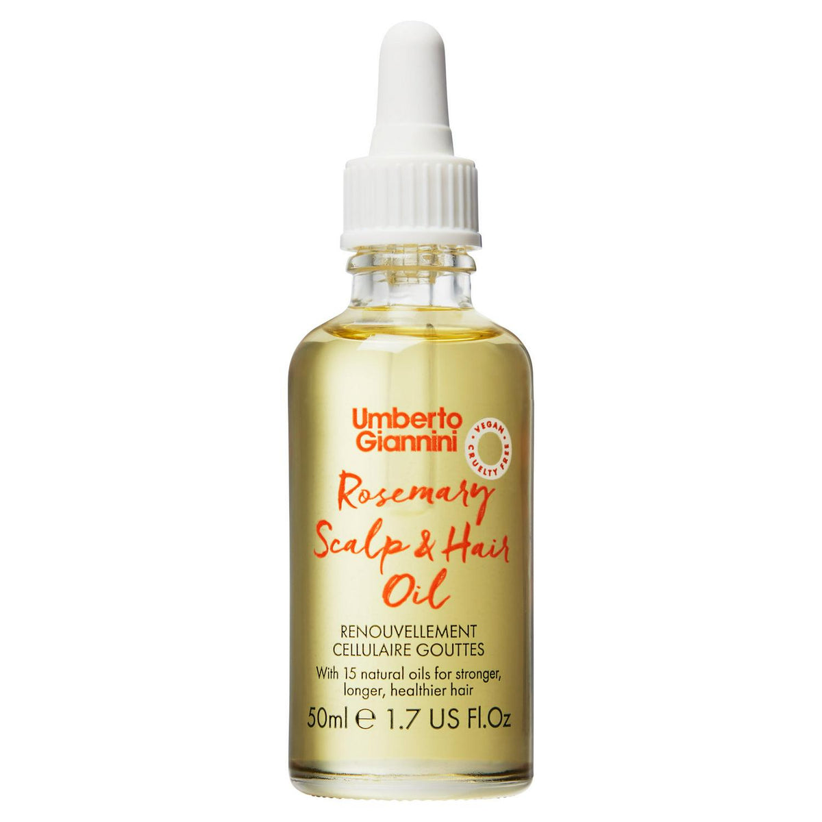 Rosemary Scalp and Hair Oil with 15 Natural Oils 50ml