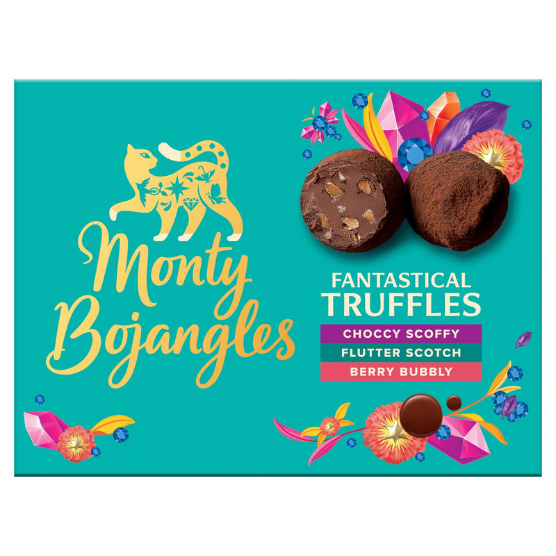 Monty Bojangles Truffle Selection 135g, imported from the UK