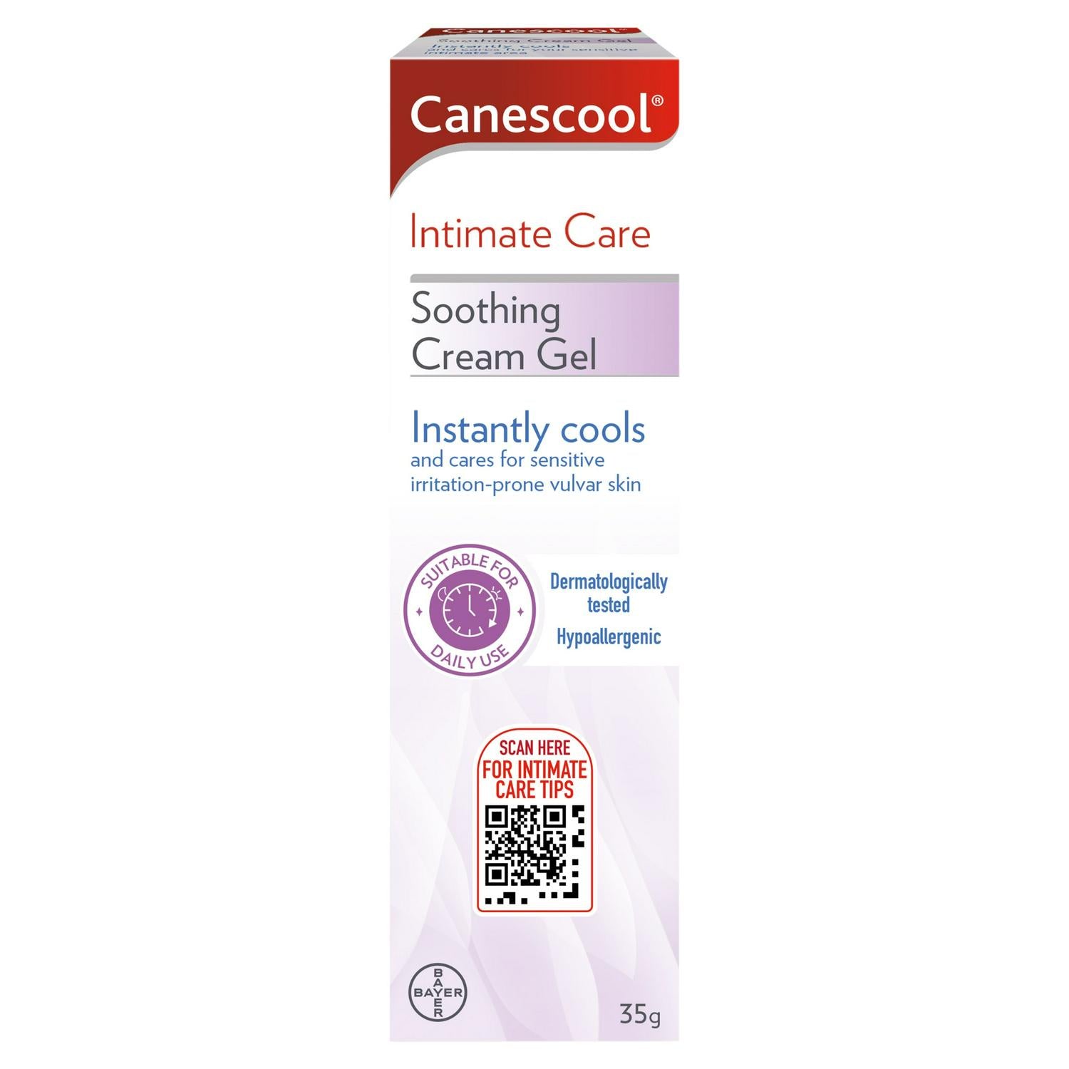Canescool Intimate Care Soothing Cream Gel 35g - British product