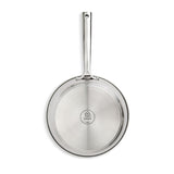 Habitat 28cm Ellipse Brushed Stainless Steel Frying Pan