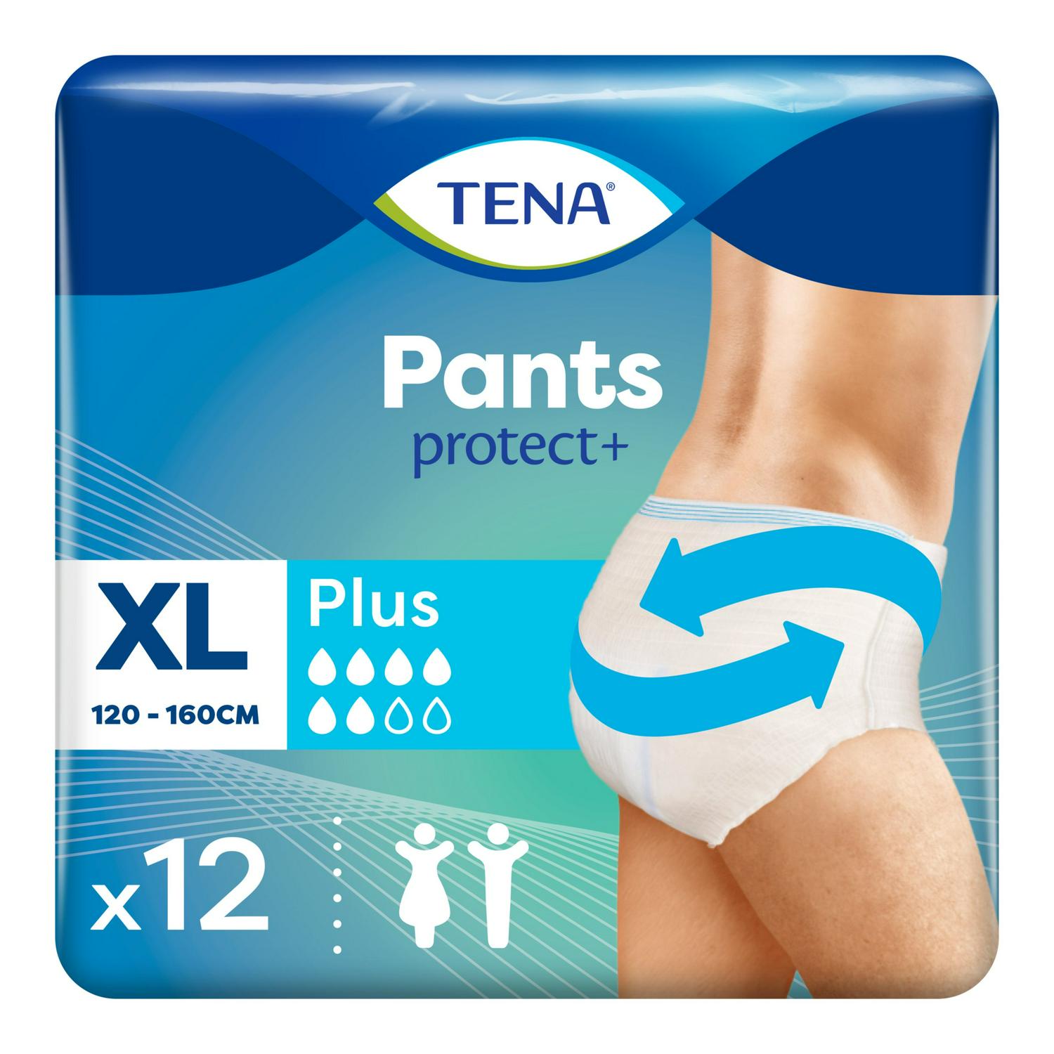 TENA Incontinence Pants Plus XL (British brand)