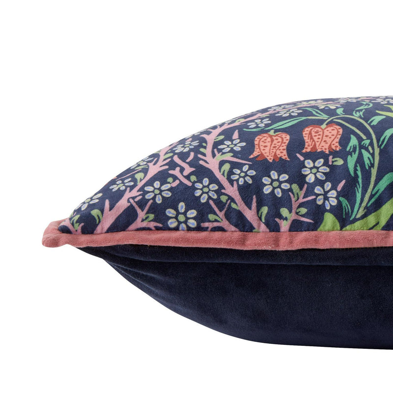 Habitat x Morris & Co. Blackthorn Cushion Green 43x43cm, UK version