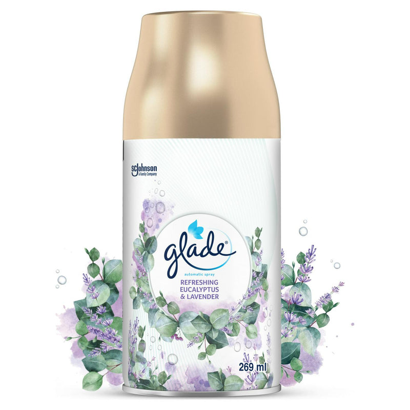 Glade automatic spray air freshener refill Eucalyptus & Lavender 269ml, UK version