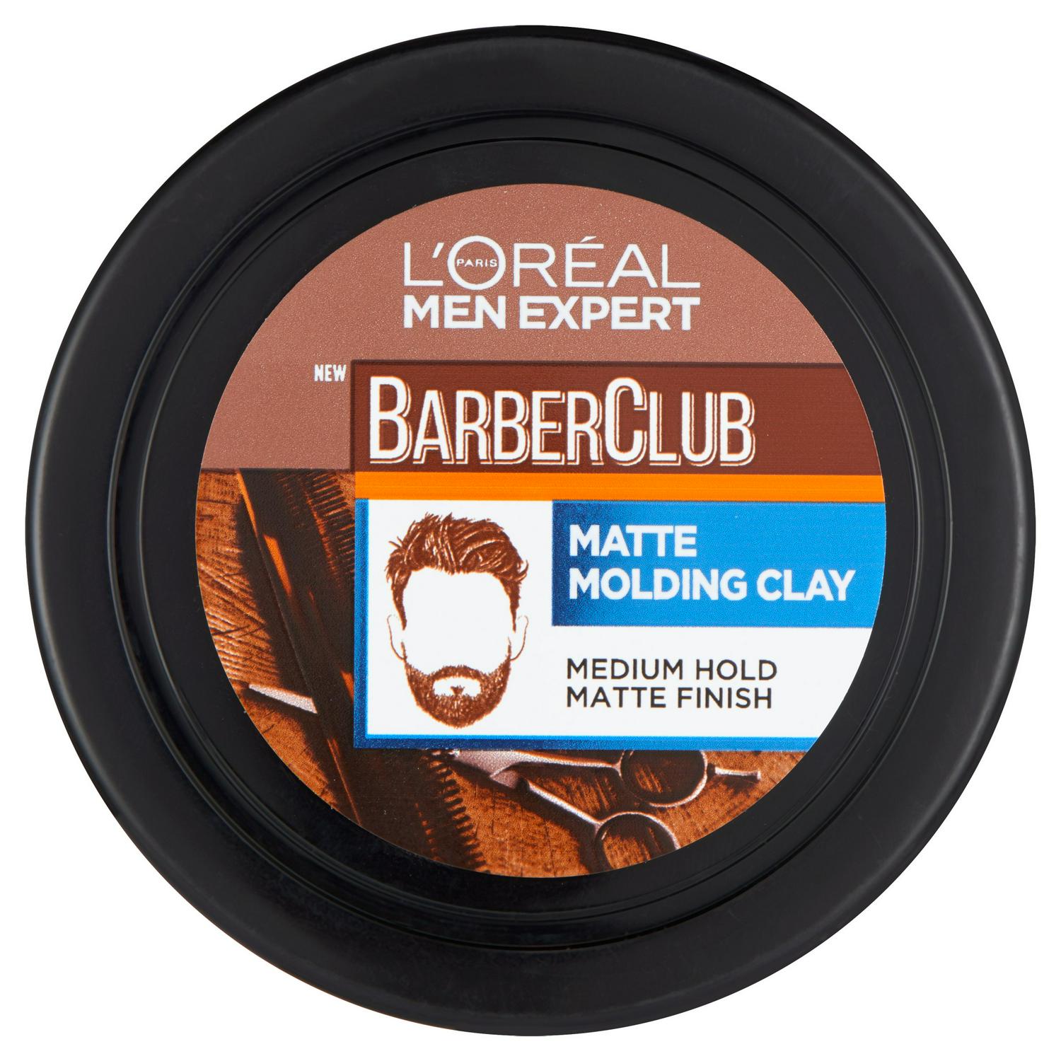 Matte Finish Hair Clay with Medium Hold 75ml