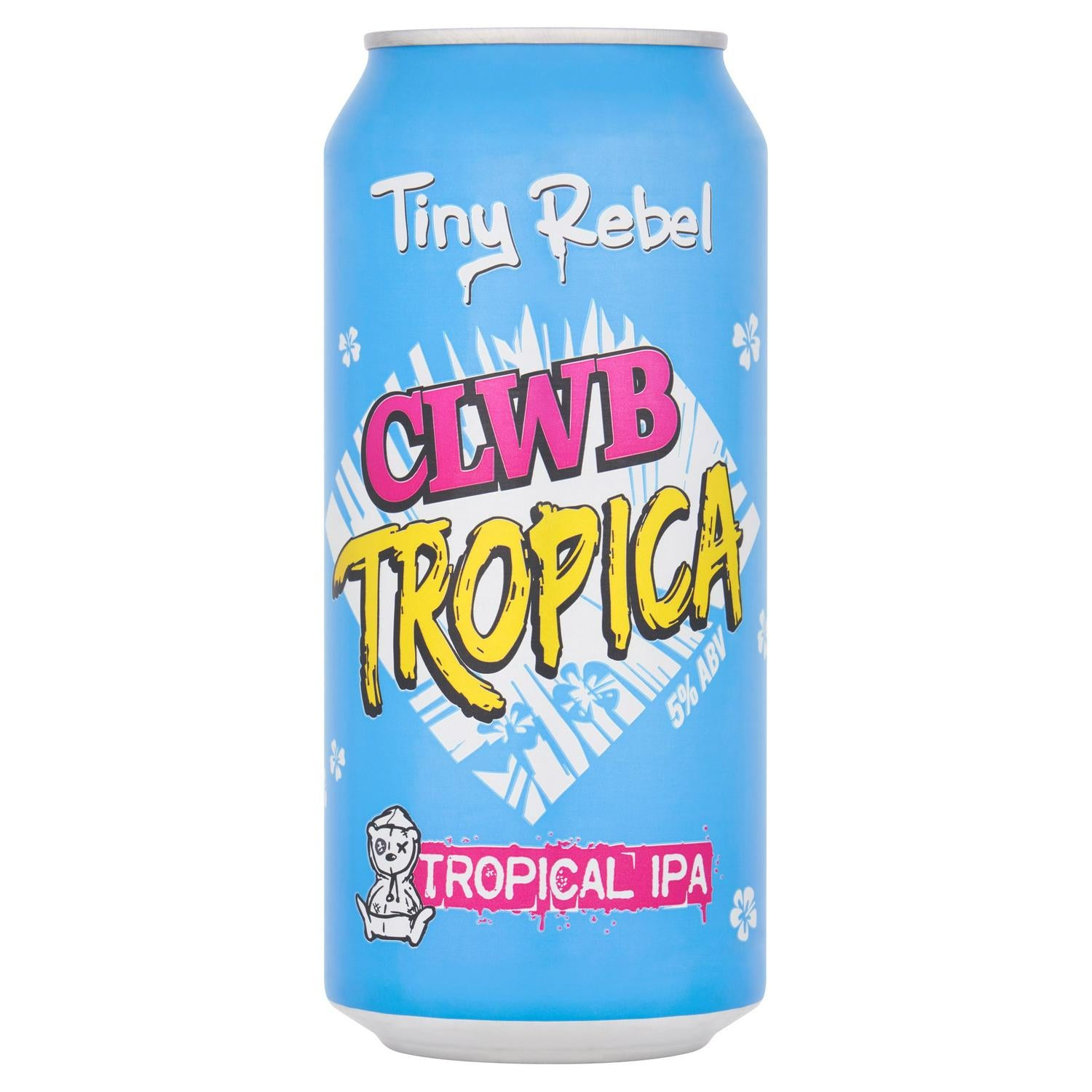 Tiny Rebel Clwb Tropical IPA 440ml beverage container (British brand)