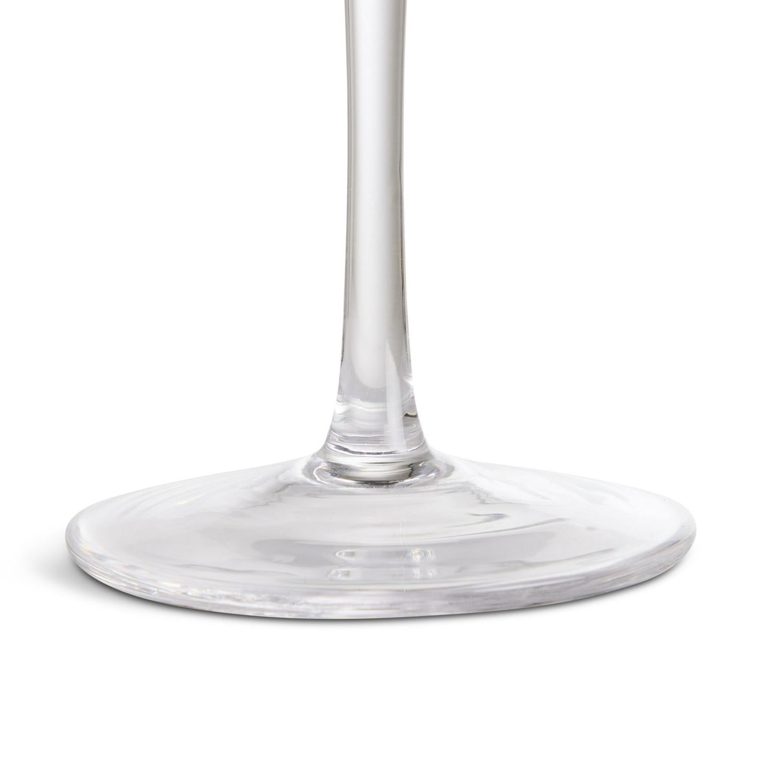 Habitat Wide Ribbed Wine Glass - Clear