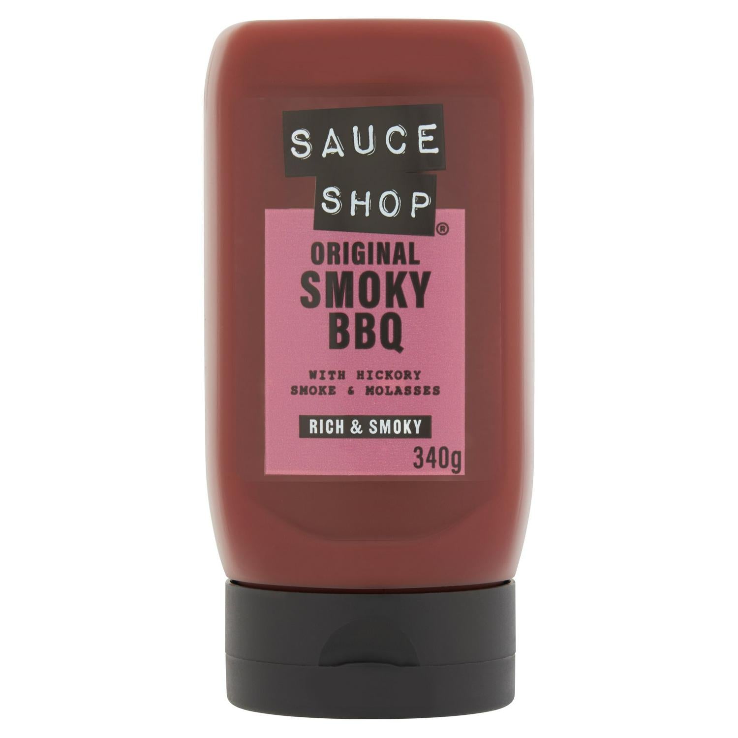 Sauce Shop BBQ Sauce Hickory Molasses 340g - British product