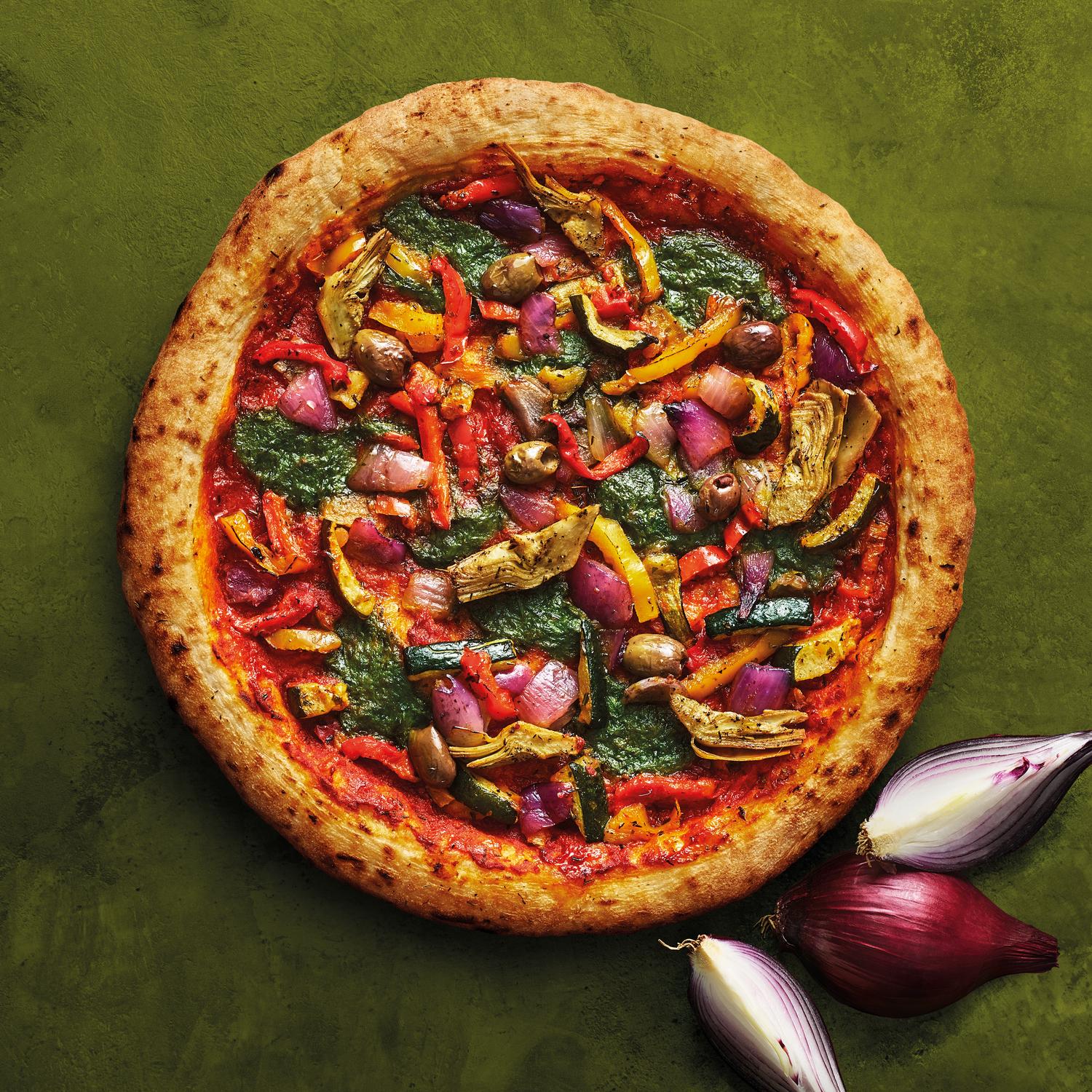 Crosta & Mollica Verdure Sourdough Pizza Grilled Vegetables 471g - British product