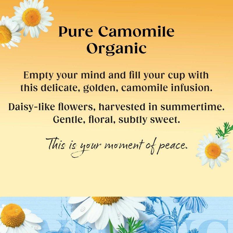 Twinings organic camomile tea bags 30g x 20 (British brand)