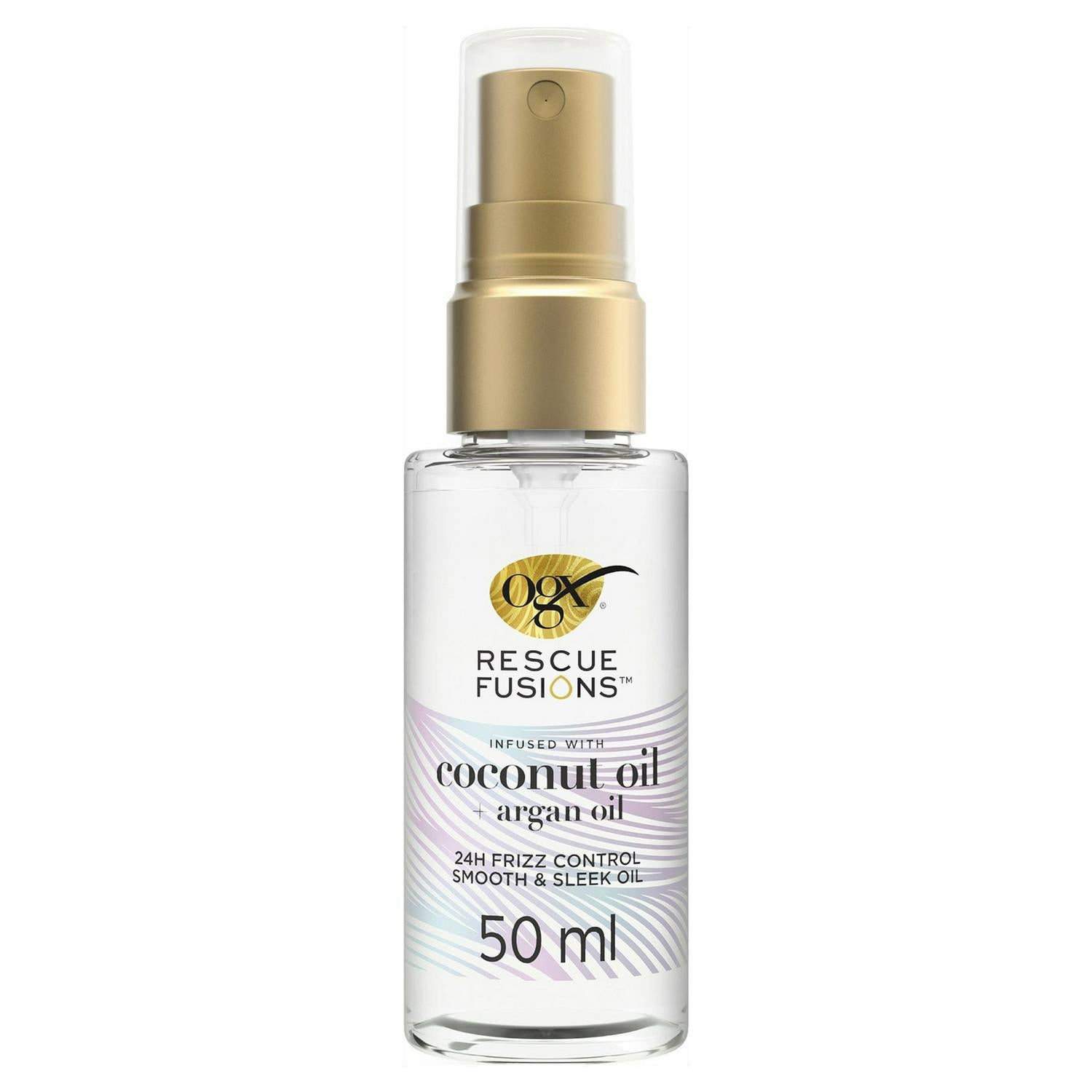 Ogx Rescue Fusions 24hr Frizz Control Smooth & Sleek Oil 50ml
