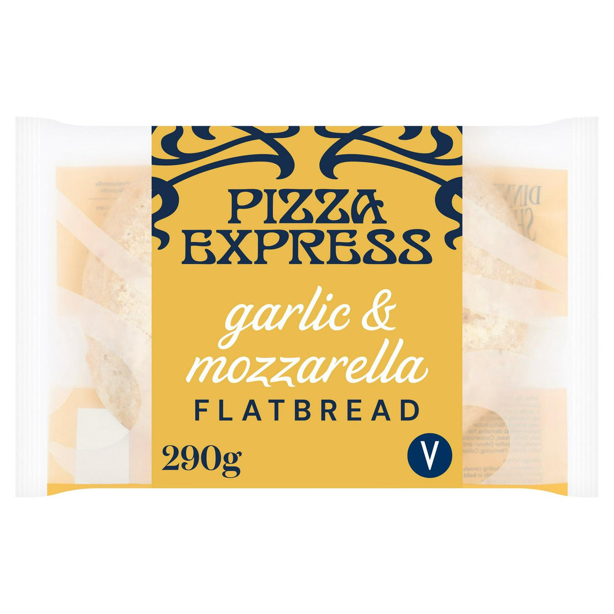 Part-Baked Garlic & Mozzarella Flatbread 290g