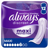 Always Discreet Incontinence Pads Ultimate Day x12 - British product