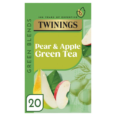 Infusettes de thé vert Pomme Poire Twinings x20 40g