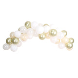 Sainsbury's Home Pack of 50 White & Gold Balloon Arch Kit
