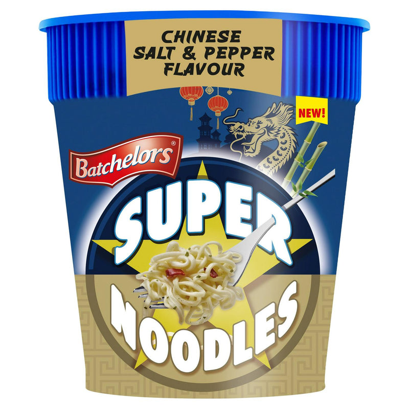 Batchelors Super Noodles Salt and Pepper Chicken Pot 75g - British product