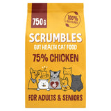 Scrumbles Chicken Adult & Senior Dry Cat Food 750g