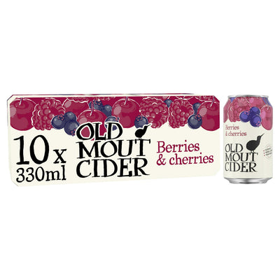Berries and Cherries Flavoured Cider Can Pack 10x330ml