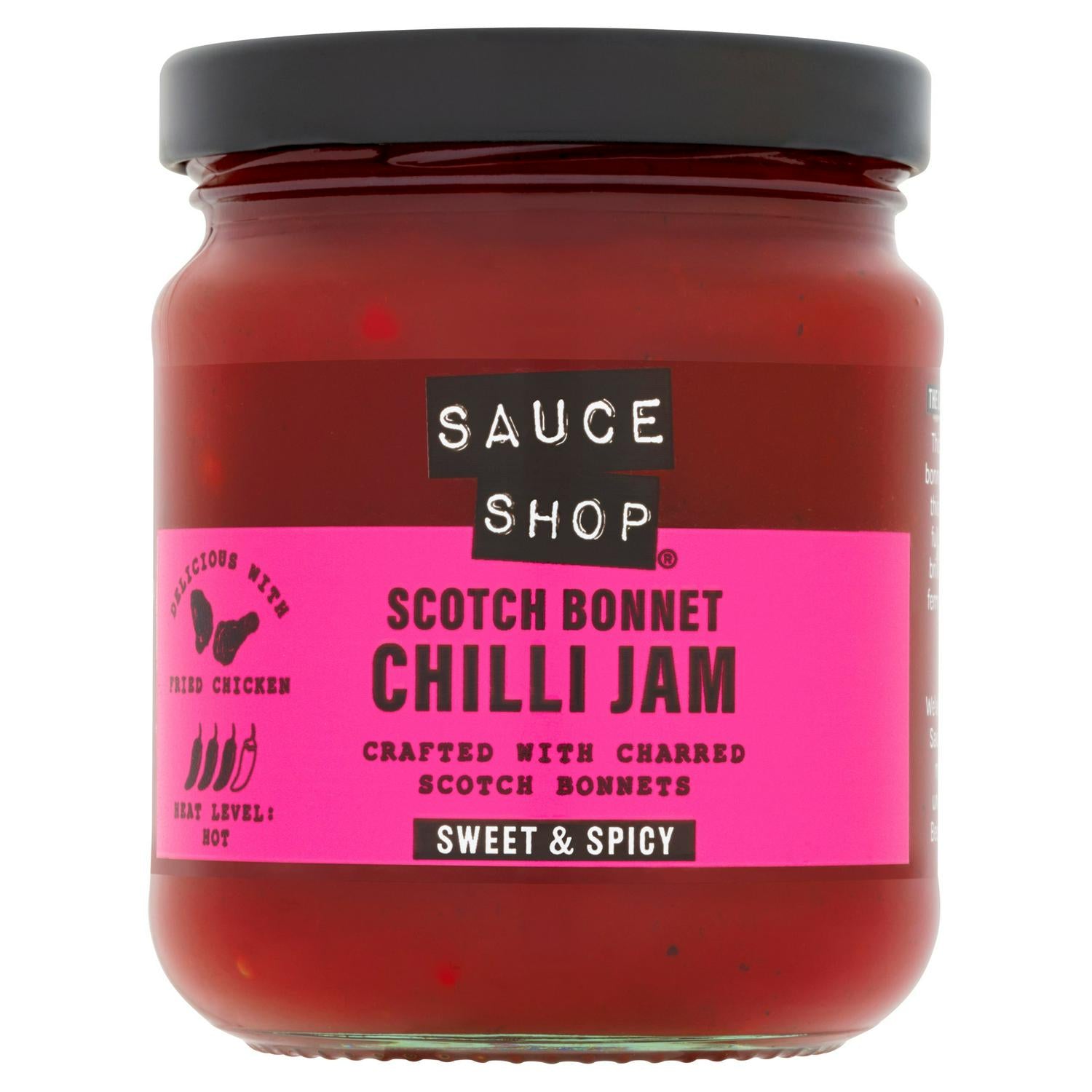 Sauce Shop Scotch Bonnet Chilli Jam 240g (British brand)