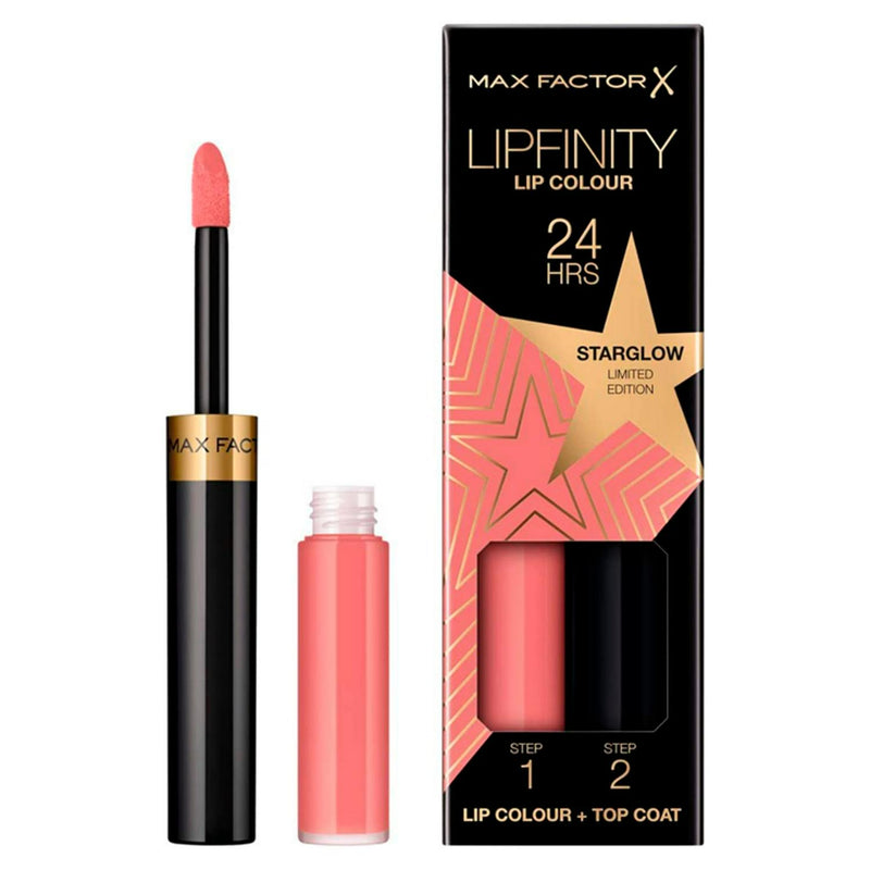 Max Factor Lipfinity 2-Step Long-Lasting Lipstick Rising Stars Collection 80 Starglow 5g