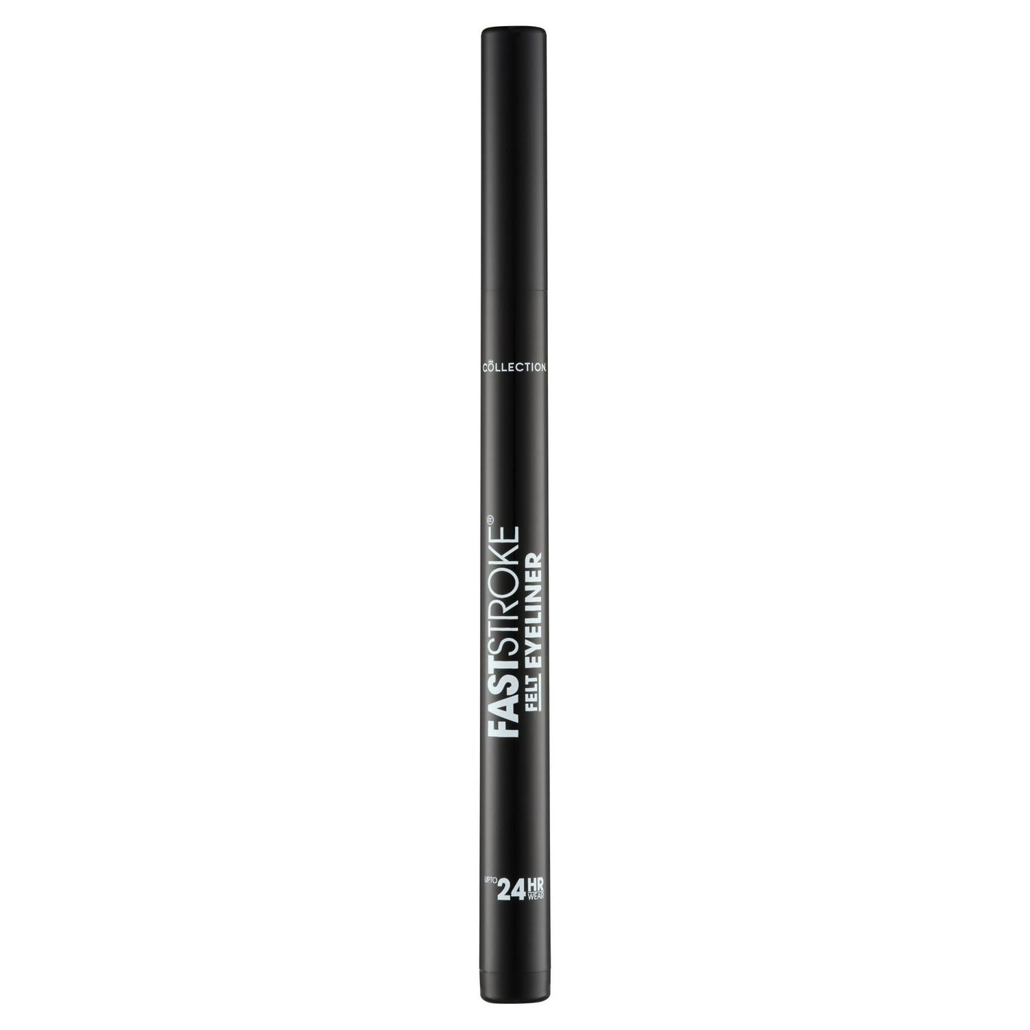Collection Fast Stroke Extreme 24Hr Felt Sh1 Black Eyeliner