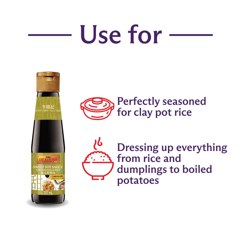 Lee Kum Kee Sweet Soy Sauce 207ml, UK version