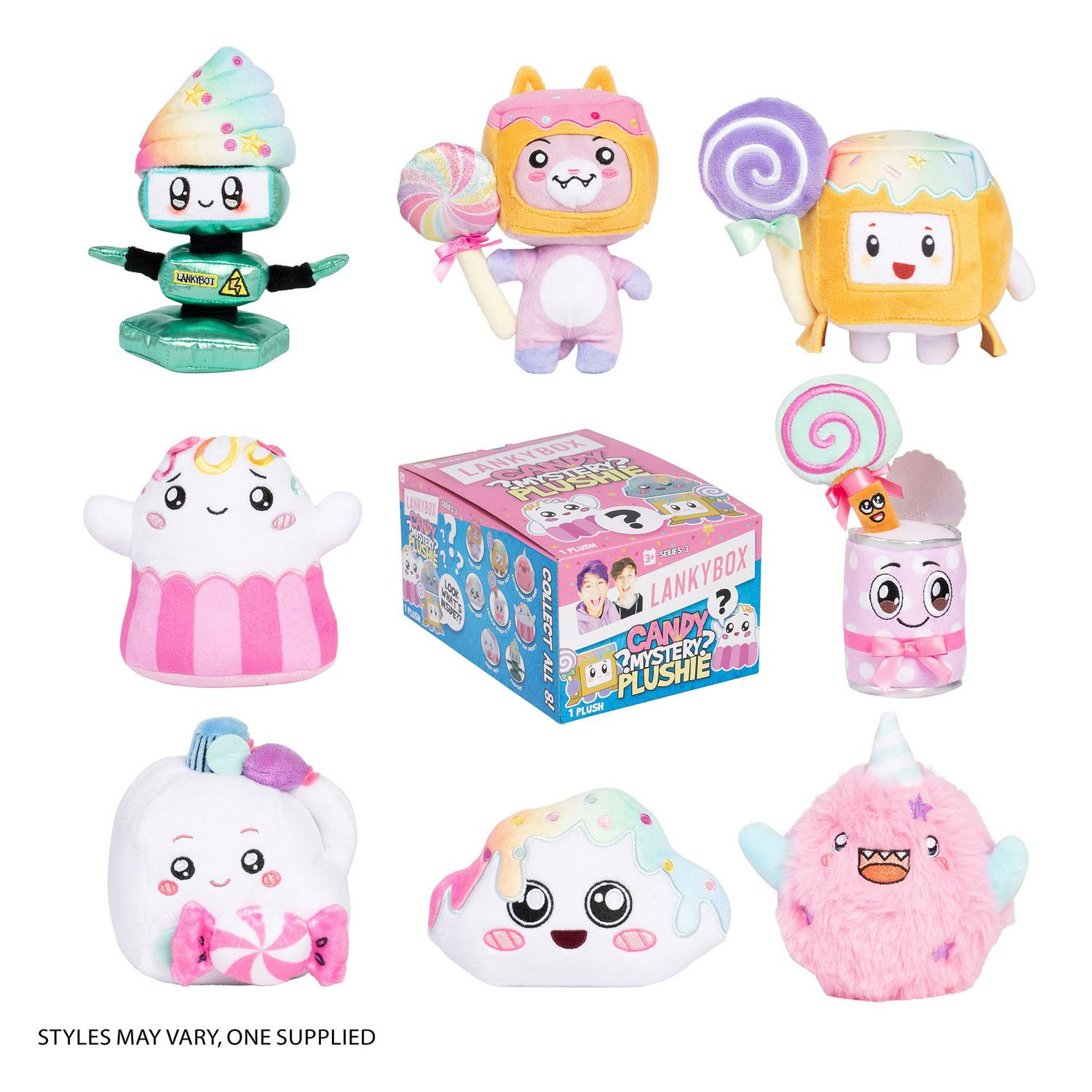 Lankybox Mini Mystery Plushie Soft Toy, UK version