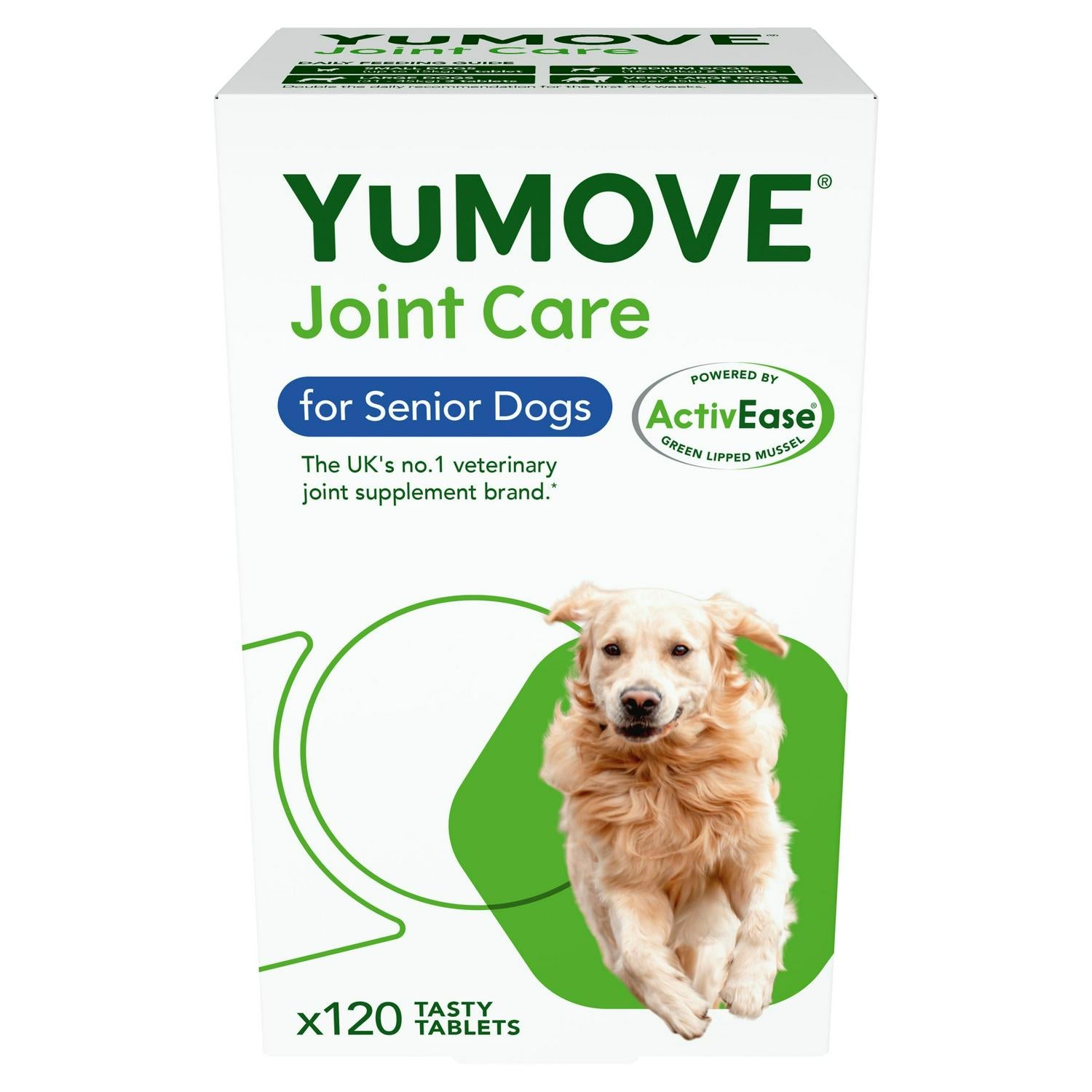 Lintbells YuMOVE joint care tablets 120 pack, imported from the UK