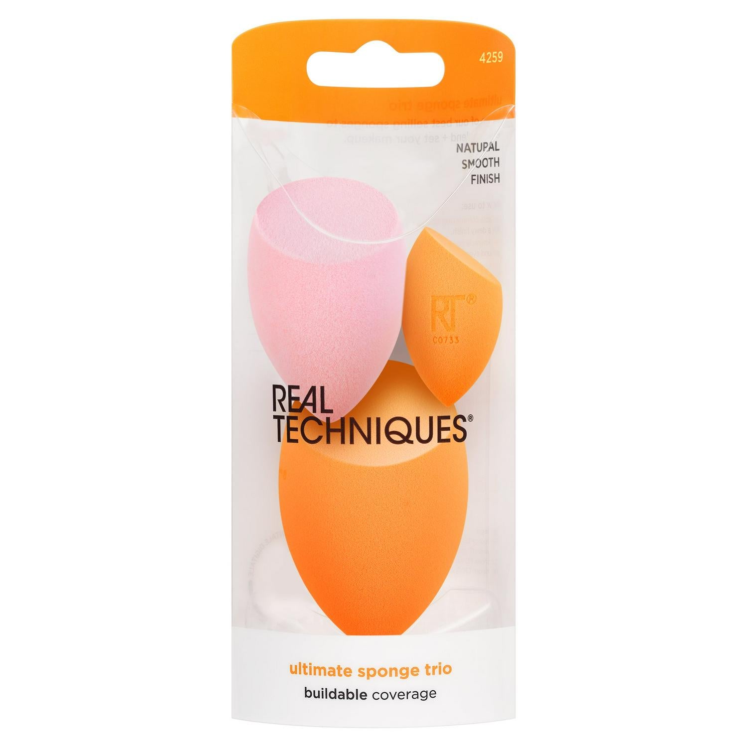 Real Techniques sponge trio makeup set , imported from the UK