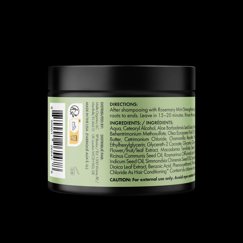 Mielle Rosemary Mint Hair Masque 340g, imported from the UK