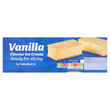 Sainsbury's Vanilla Flavour Ice Cream 1L (British brand)