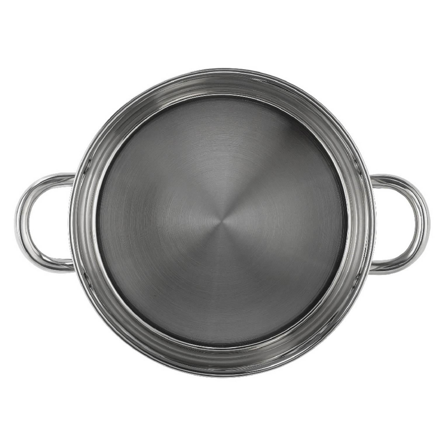 Sainsbury's Home 24cm Stainless Steel Stock Pot