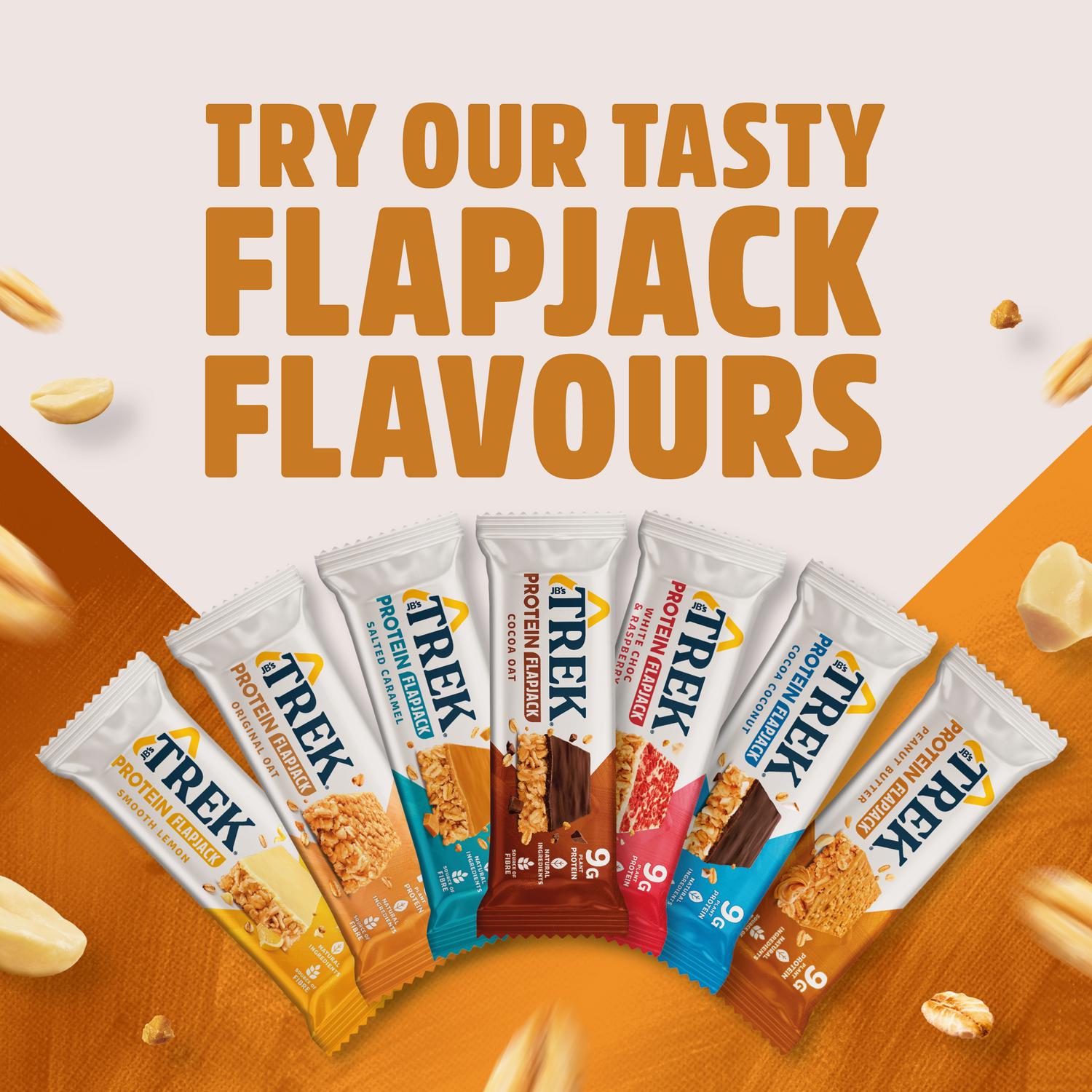 Trek Peanut Butter Protein Flapjack 150g (British brand)