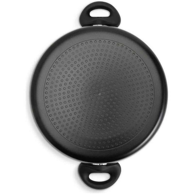 Habitat aluminium stockpot black 24cm, UK version