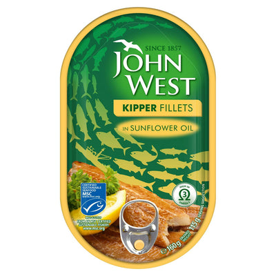 Kipper Fillets in Sunflower Oil 145g