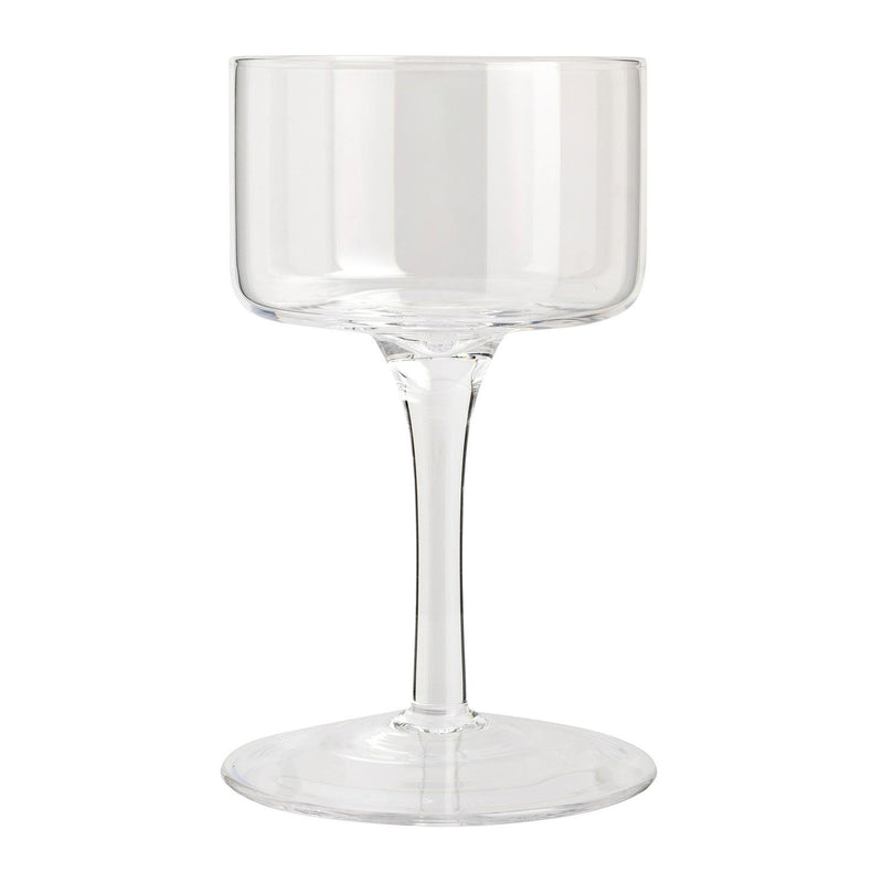 Habitat long stem glass pillar holder 15cm height, UK version