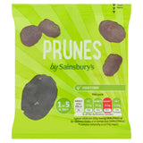 Sainsbury's dried plums 40g snack pack (British brand)