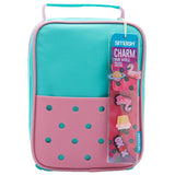 Smash Pink and Turquoise Lunch Bag 24cm (British brand)