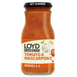 Loyd Grossman Tomato and Mascarpone pasta sauce 350g, UK version