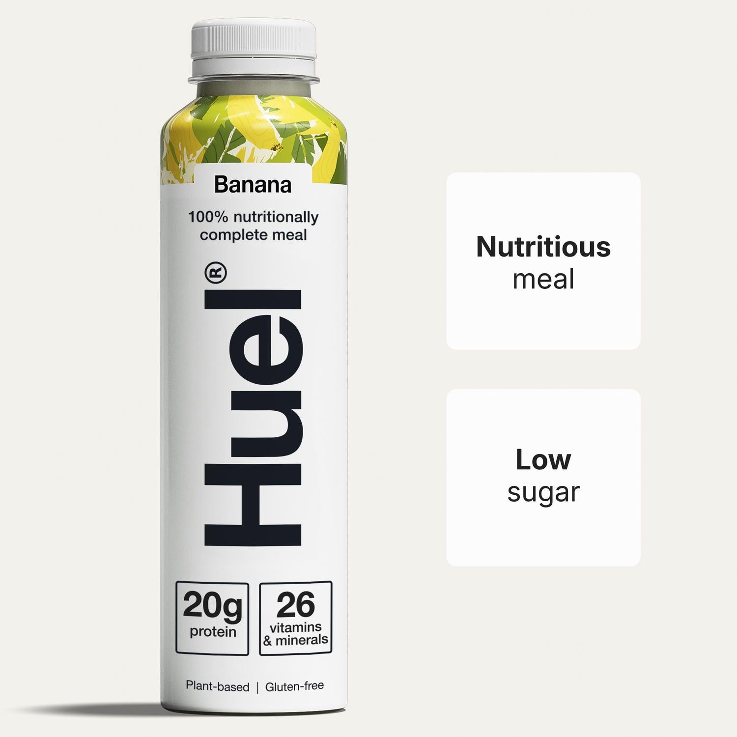 Huel Banana flavour meal replacement drink 500ml, UK version