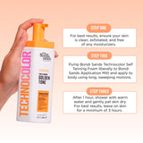 Bondi Sands Technocolor Caramel 200ml self tan foam, UK version