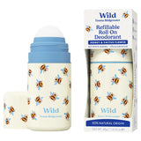 Wild Refillable Roll on Deodorant Honey Cactus Flower 50ml (British brand)