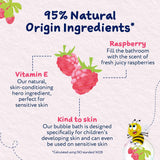Childs Farm Raspberry Bubble Bath 250ml, imported from the UK
