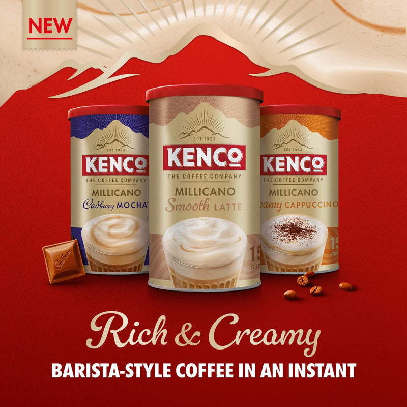 Kenco Mocha Instant Coffee Cadbury 250g, imported from the UK