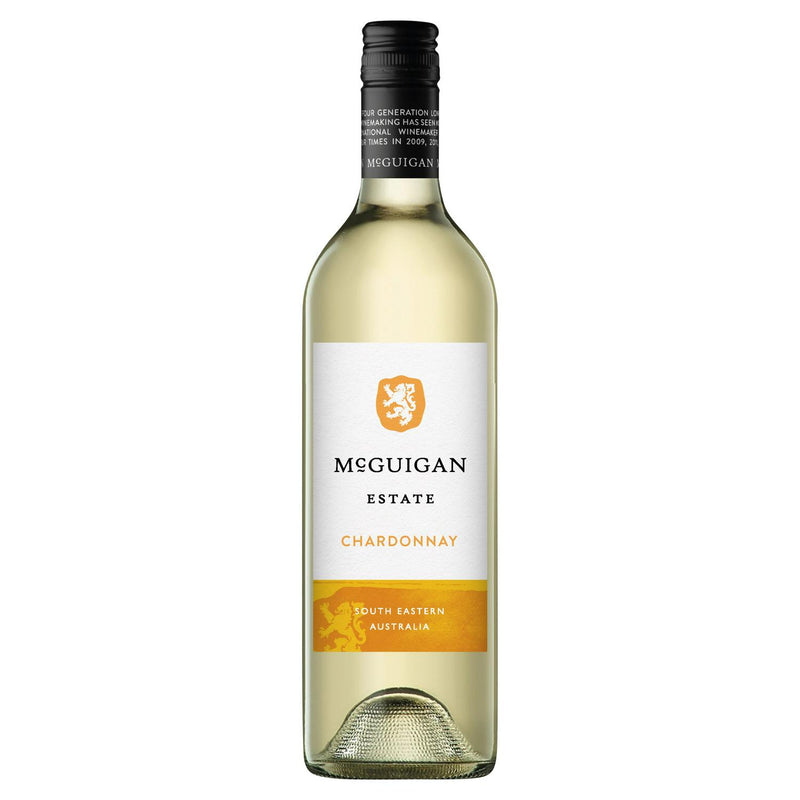 McGuigan Estate Chardonnay White Wine bottle 75cl imported from the UK