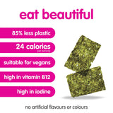 Itsu Crispy Seaweed Thins Sea Salt 4x5g, UK version