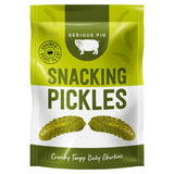 Serious Pig Snacking Pickled Gherkins 40g, imported from the UK