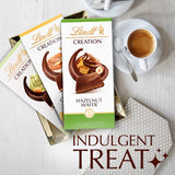 Lindt Creation Milk Hazelnut Wafer Bar 150g, UK version